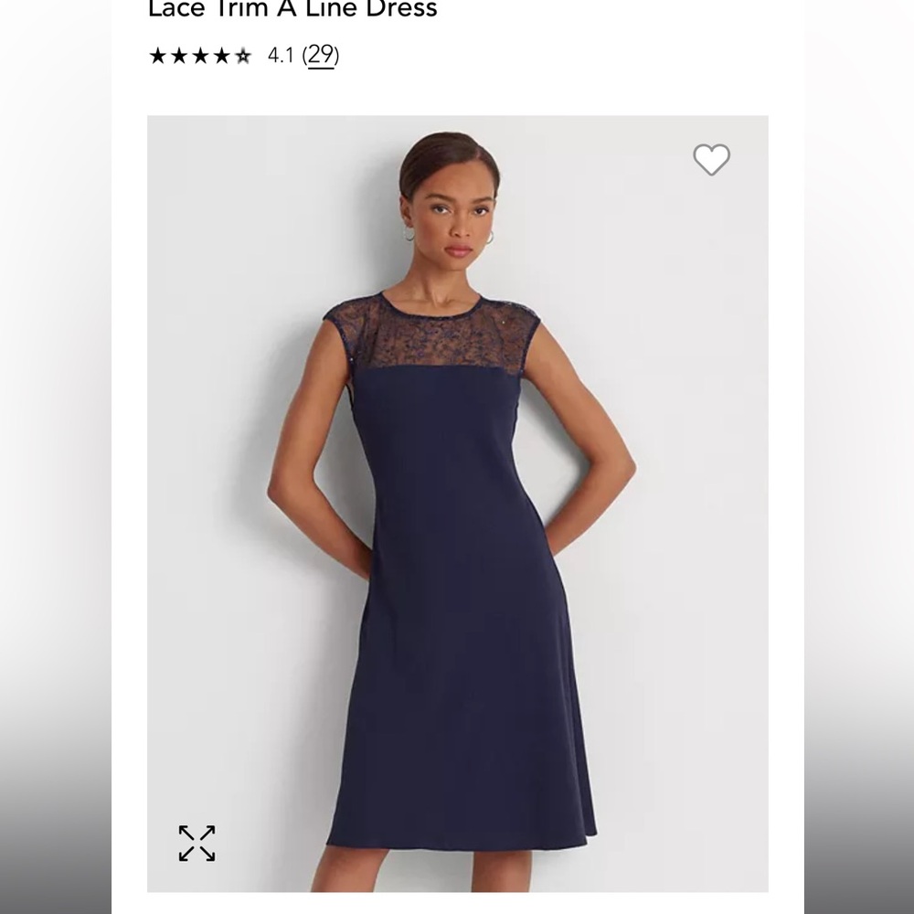 NWT $225 Ralph Lauren lace dress🌙